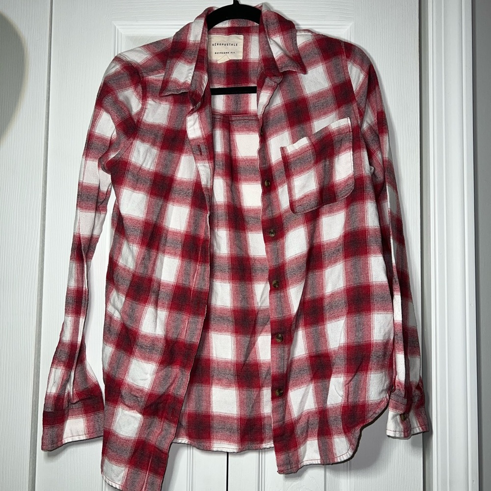 aeropostale flannel (med)